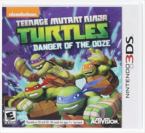 Teenage Mutant Ninja Turtles Danger of the Ooze 3DS Used Cartridge Only