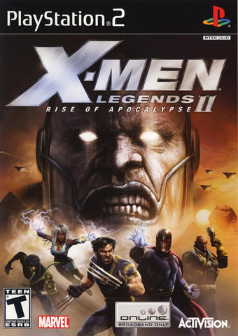 X-Men Legends 2 Rise Of Apocalypse PS2 Used