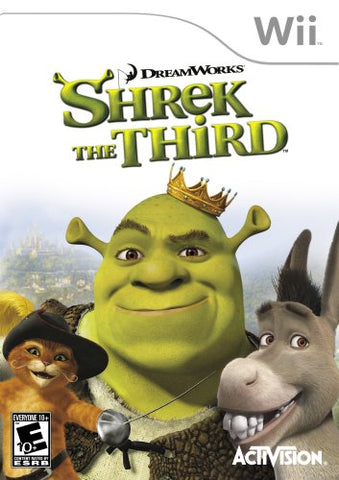 Shrek The Third Wii Used