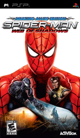 Spider-Man Web Of Shadows PSP Used