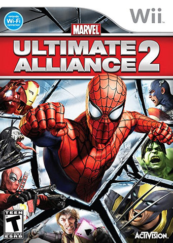 Marvel Ultimate Alliance 2 Wii Used