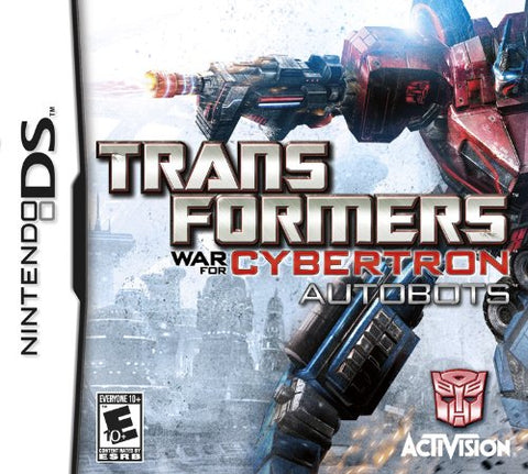 Transformers War for Cybertron Autobots DS Used