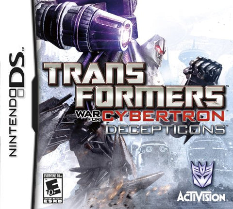 Transformers War for Cybertron Decepticons DS Used Cartridge Only