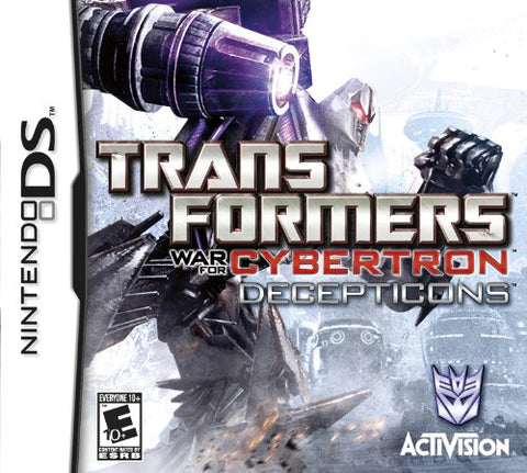 Transformers War for Cybertron Decepticons DS Used