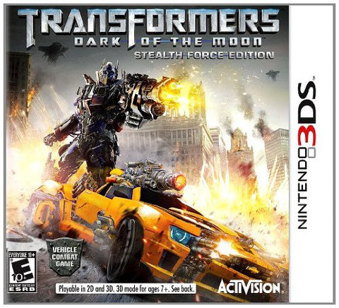 Transformers Dark Of Moon Stealth Edition 3DS Used Cartridge Only