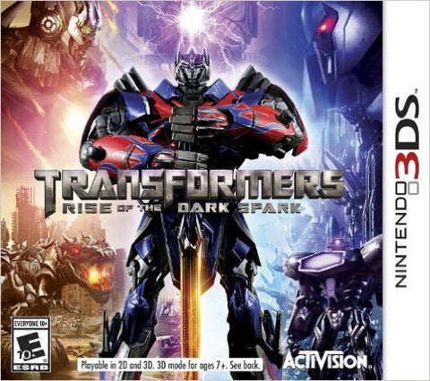 Transformers Rise Of The Dark Spark 3DS Used Cartridge Only