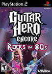 Guitar Hero Encore Rocks The 80s Game Only Guitar Required PS2 Used