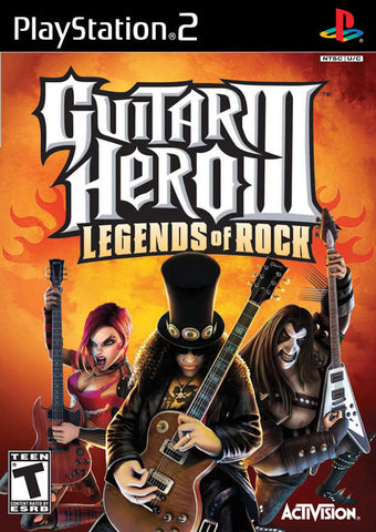 Guitar Hero 3 Guitar Required PS2 Used