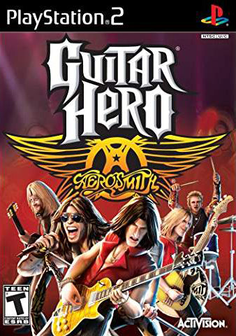 Guitar Hero Aerosmith Game Only Guitar Required PS2 Used
