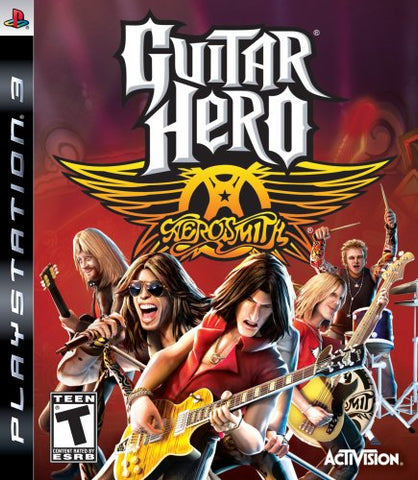 Guitar Hero Aerosmith Guitar Required PS3 Used