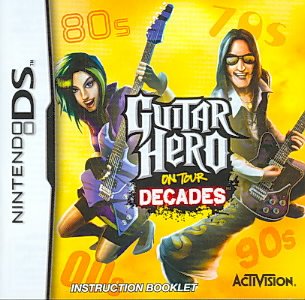 Guitar Hero Decades Game Only Guitar Required DS Used