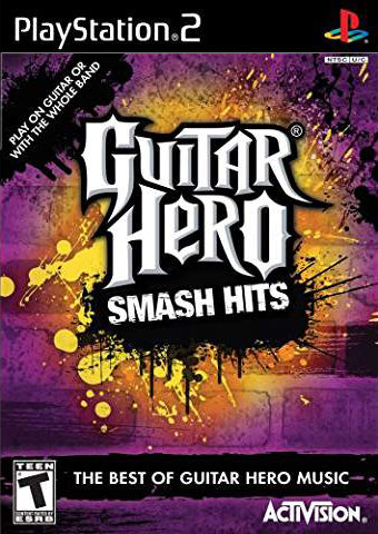 Guitar Hero Smash Hits Game Only Guitar Required PS2 Used