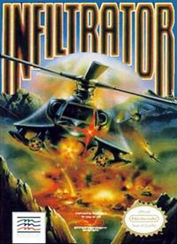 Infiltrator NES Used Cartridge Only