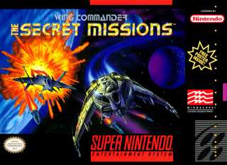 Wing Commander The Secret Missions SNES Used Cartridge Only