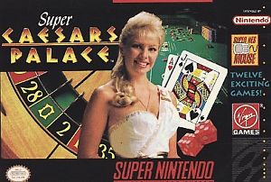 Super Caesars Palace SNES Used Cartridge Only