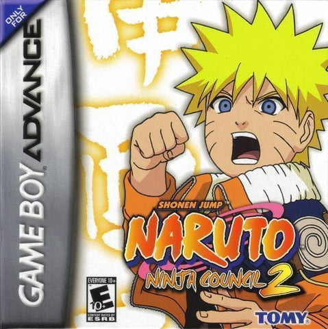 Naruto Ninja Council 2 Gameboy Advance Used Cartridge Only