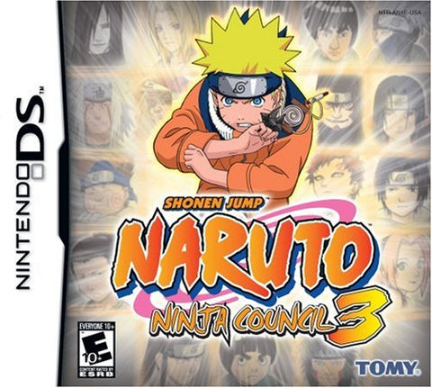 Naruto Ninja Council 3 DS Used