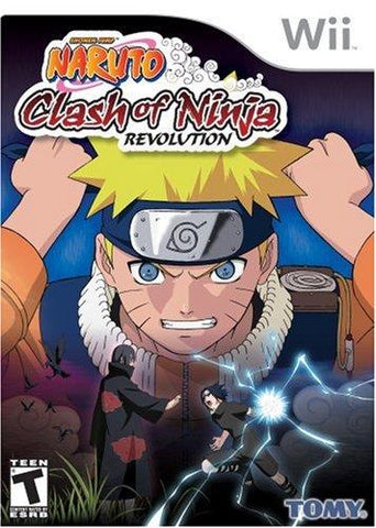 Naruto Clash Of Ninja Revolution Wii Used