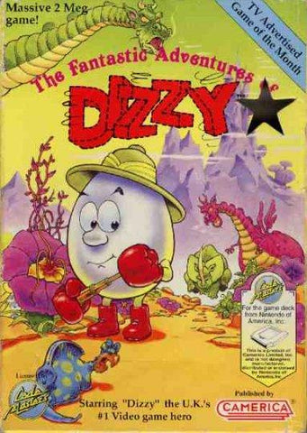 Fantastic Adventures of Dizzy NES Used Cartridge Only