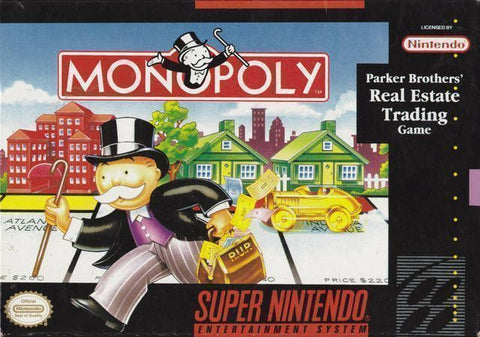 Monopoly SNES Used Cartridge Only