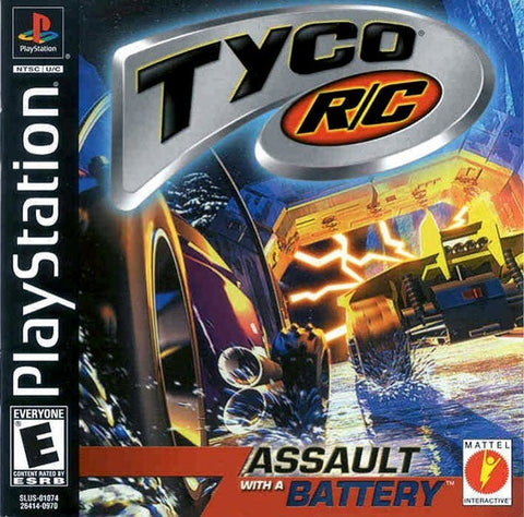 Tyco RC Assault (Crack In Jewel Case) PS1 New