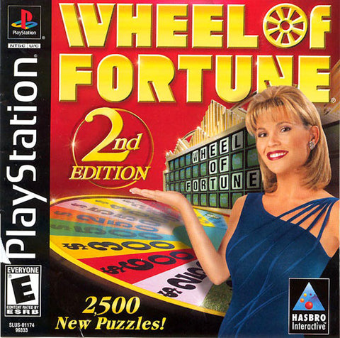 Wheel Of Fortune 2nd Edition PS1 Used