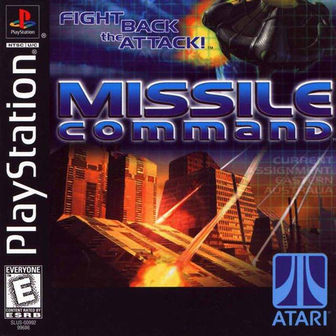 Missile Command PS1 Used