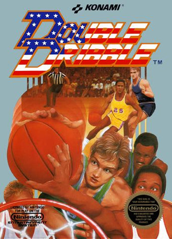 Double Dribble NES Used Cartridge Only