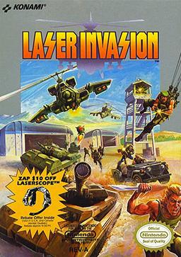 Laser Invasion NES Used Cartridge Only
