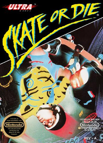 Skate or Die NES Used Cartridge Only