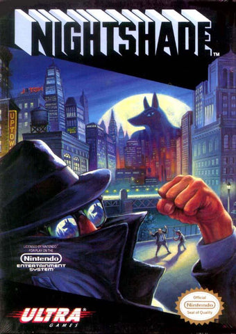 Nightshade NES Used Cartridge Only