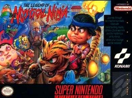Legend of the Mystical Ninja SNES Used Cartridge Only