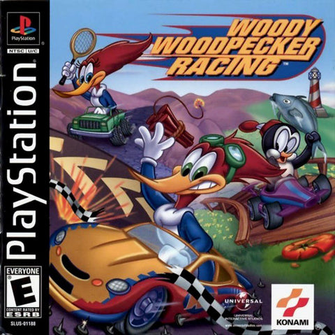 Woody Woodpecker Racing PS1 Used