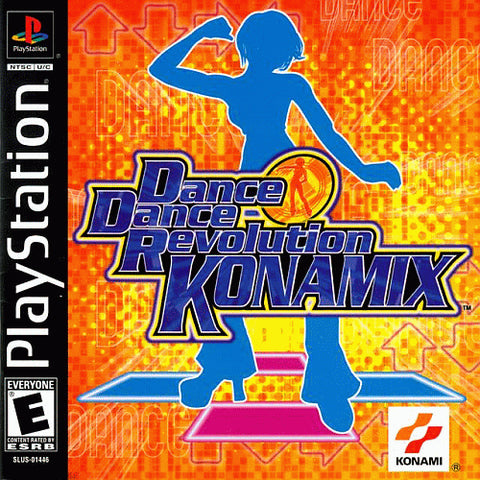 Dance Dance Revolution Konamix PS1 Used