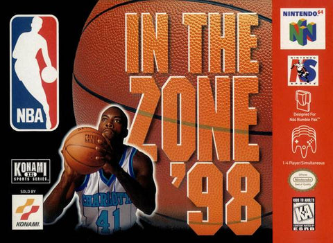 NBA In The Zone 98 N64 Used Cartridge Only