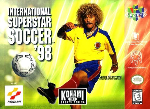 International Superstar Soccer 98 N64 Used Cartridge Only
