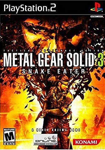 Metal Gear Solid 3 Snake Eater PS2 Used