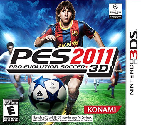 Pro Evolution Soccer 2011 3D 3DS Used