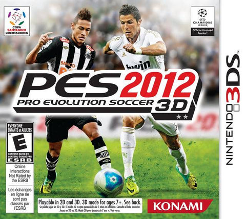 Pro Evolution Soccer 2012 3DS Used Cartridge Only
