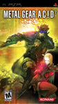 Metal Gear Acid 2 With 3D Glasses PSP Used