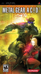 Metal Gear Acid 2 No 3D Glasses PSP Used