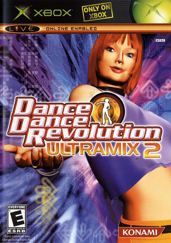 Dance Dance Revolution Ultramix 2 Game Only Mat Required Xbox Used