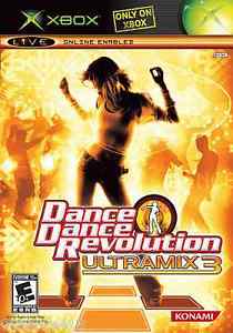 Dance Dance Revolution Ultramix 3 Game Only Mat Required Xbox Used
