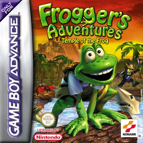 Froggers Adventures Temple Of The Frog Gameboy Advance Used Cartridge Only