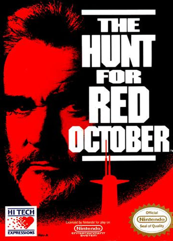 Hunt for Red October NES Used Cartridge Only