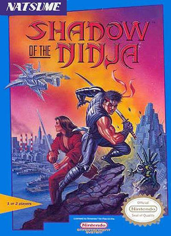 Shadow of the Ninja NES Used Cartridge Only (minor blemish on label)