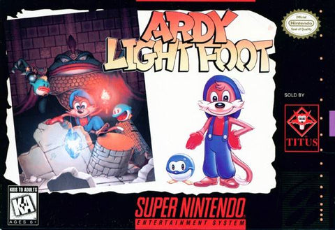 Ardy Light Foot SNES Used Cartridge Only