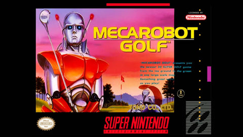 Mecarobot Golf SNES Used Cartridge Only