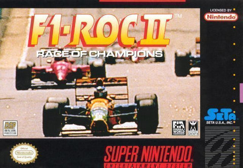 F1 ROC II Race of Champions SNES Used Cartridge Only