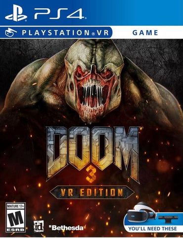 Doom 3 VR Edition VR Required PS4 Used